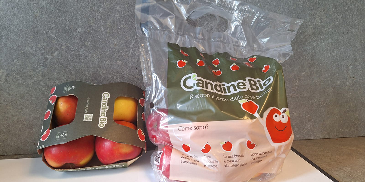 Innovazione e praticità: Candine® Bio, la mela che fa scuola nella Gdo